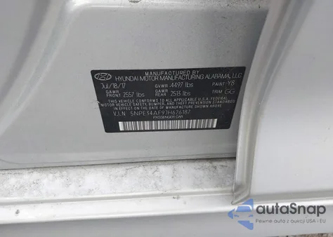 2018 Hyundai Sonata Limited z USA, uszkodzony, nr VIN 5NPE34AF9JH626187